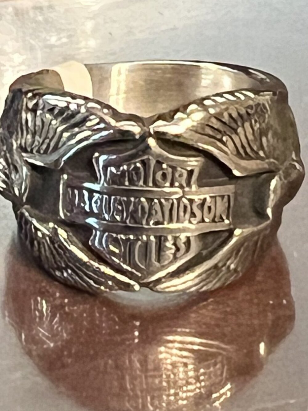 Harley-Davidson Eagle Shield Ring Size 11 (282)